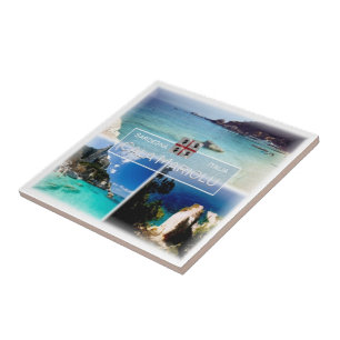 SRD035 CALA MARIOLU, Mosaic, Sardinia, Ceramic Tile