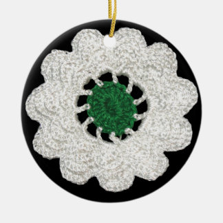 Srebrenica cvijet ceramic ornament