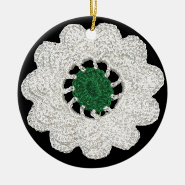 Srebrenica cvijet ceramic ornament (Front)