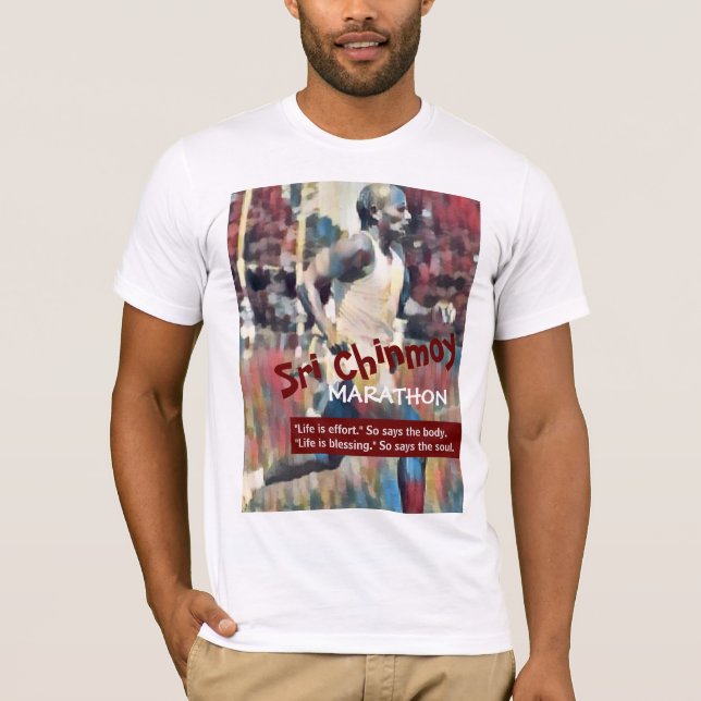 Sri Chinmoy Marathon T-shirt (Front)