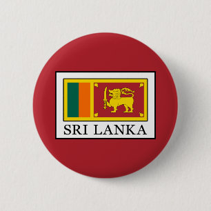 Sri Lanka 6 Cm Round Badge