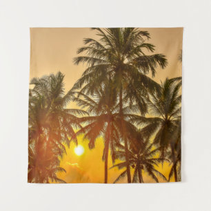 Sri Lanka Beach Sunset View Tapestry