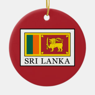 Sri Lanka Ceramic Tree Decoration