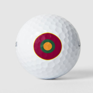 Sri Lanka country roundel flag symbol army aviatio Golf Balls