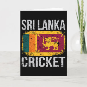 Sri Lanka Cricket Card