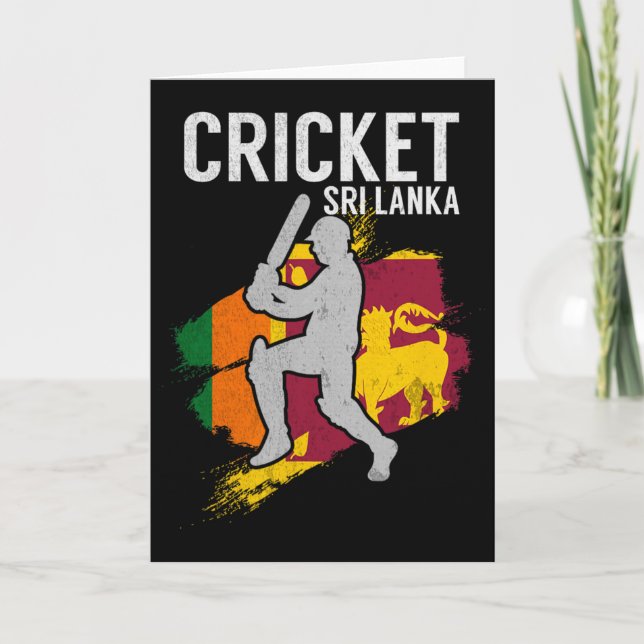 Sri Lanka Cricket Team  Card (Front)