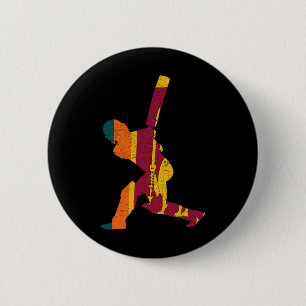 Sri Lanka Cricket Tsman Tting International Fan Te 6 Cm Round Badge