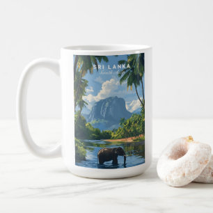 Sri Lanka Elephant Jungle Coffee Mug
