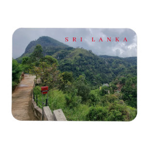 Sri Lanka Ella's Rock view fridge magnet
