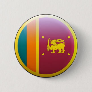 Sri Lanka Flag 6 Cm Round Badge