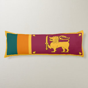 Sri Lanka Flag Body Cushion