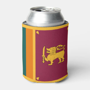 Sri Lanka Flag Can Cooler