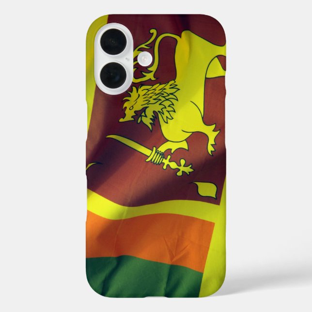 sri lanka flag Case-Mate iPhone case (Back)