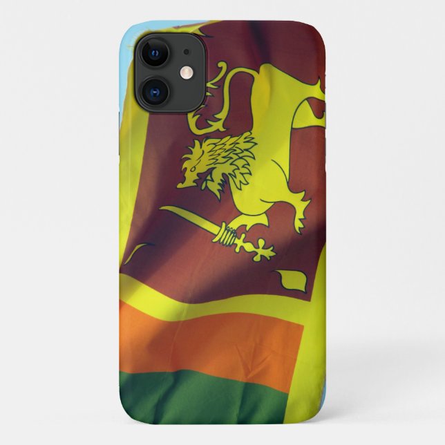 sri lanka flag Case-Mate iPhone case (Back)
