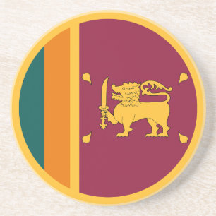 Sri Lanka Flag Coaster