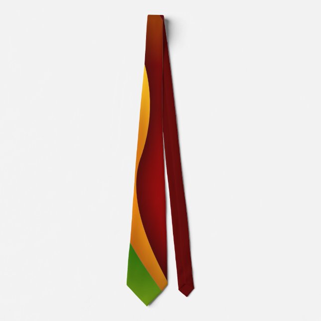 Sri Lanka Flag colors Tie (Front)