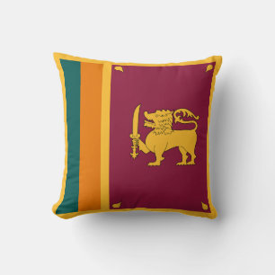 Sri Lanka Flag Cushion