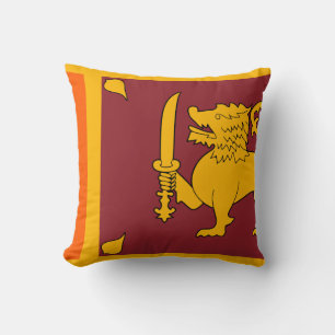 Sri Lanka Flag Cushion