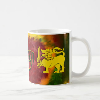 Sri Lanka Flag Lion design for Sri Lankans Coffee Mug
