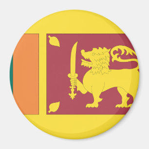 Sri Lanka Flag Magnet