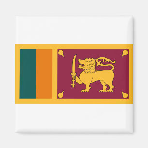 Sri Lanka Flag Magnet