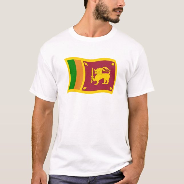 Sri Lanka Flag Shirt (Front)