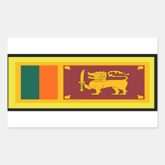 Sri Lanka Flag Sticker