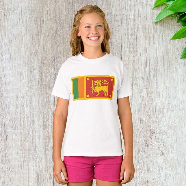 Sri Lanka Flag T-Shirt (Creator Uploaded)