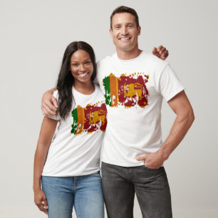 Sri Lanka Flag T-Shirt