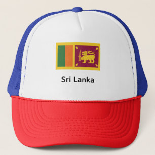 Sri Lanka Flag Trucker Hat