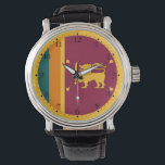 Sri Lanka Flag Watch<br><div class="desc">Patriotic flag of Sri Lanka.</div>