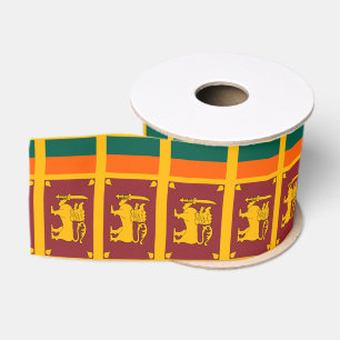 Sri Lanka Grosgrain Ribbon