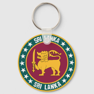 Sri Lanka                                          Key Ring