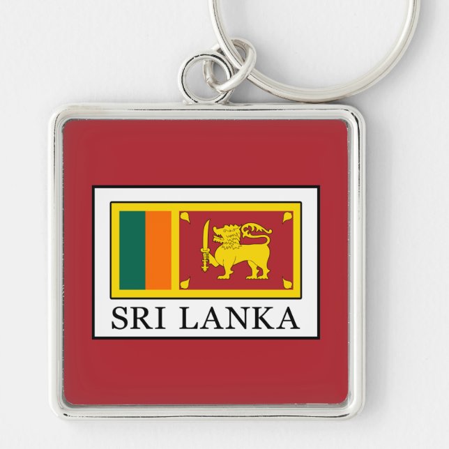 Sri Lanka Key Ring (Front)