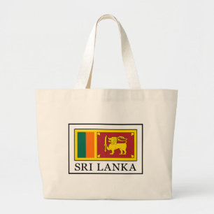 Sri Lanka Large Tote Bag