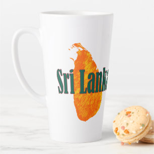 Sri Lanka Latte Mug