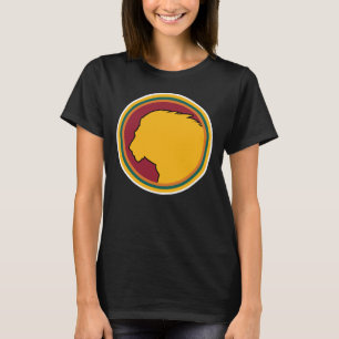 Sri Lanka Lion Sri Lankan National Animal Flag T-Shirt