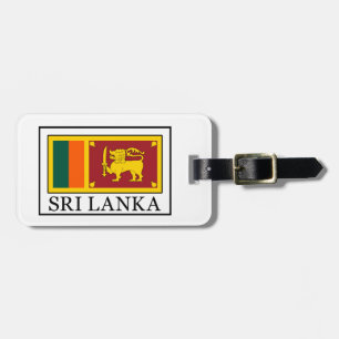 Sri Lanka Luggage Tag