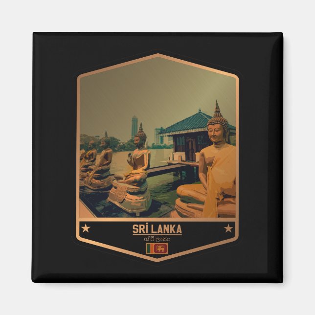 Sri Lanka Magnet (Front)