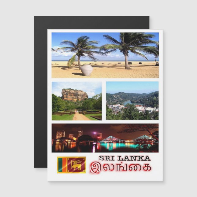 Sri Lanka - Mosaic - (Front/Back)