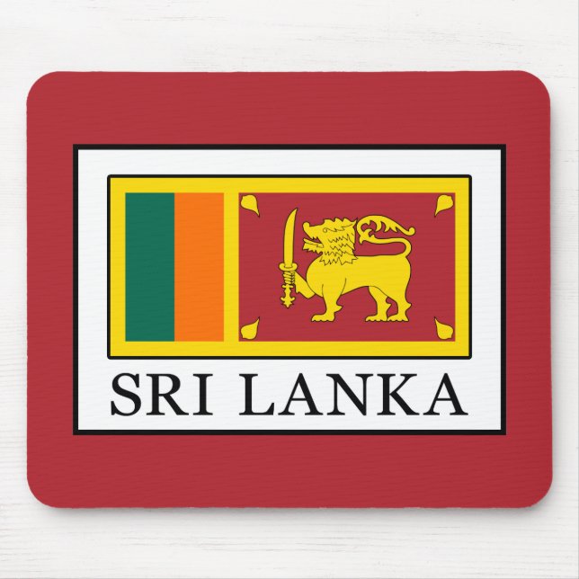Sri Lanka Mouse Pad (Front)