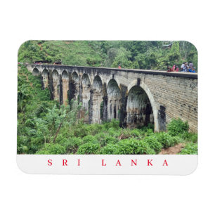 Sri Lanka Nine Arches Bridge fridge magnet