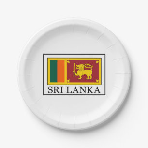 Sri Lanka Paper Plate