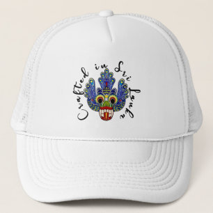 Sri Lanka peacock mask Trucker Hat