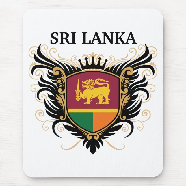 Sri Lanka [personalise] Mouse Pad (Front)
