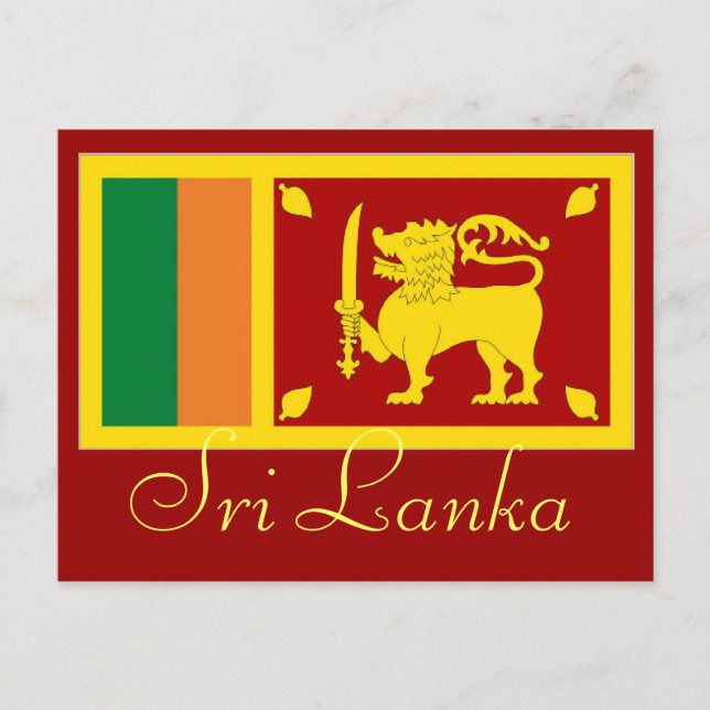 Sri Lanka postcard (Front)