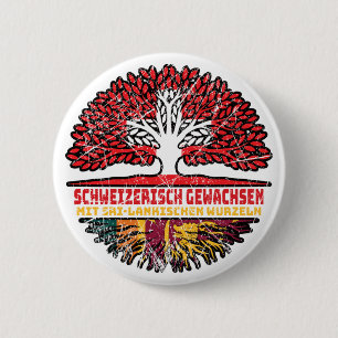 Sri Lanka Sri Lankan Swiss Tree 6 Cm Round Badge