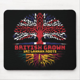 Sri Lanka Sri Lankan Uk United Kingdom British Mouse Pad