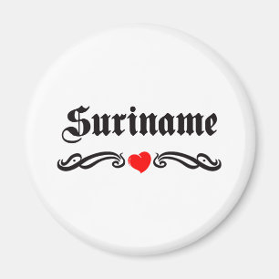 Sri Lanka Tattoo Style Magnet