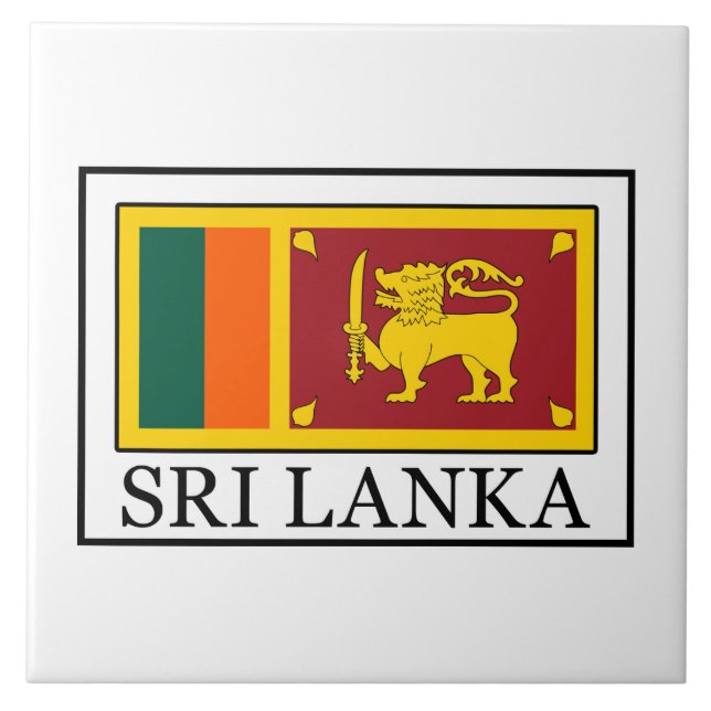 Sri Lanka Tile (Front)